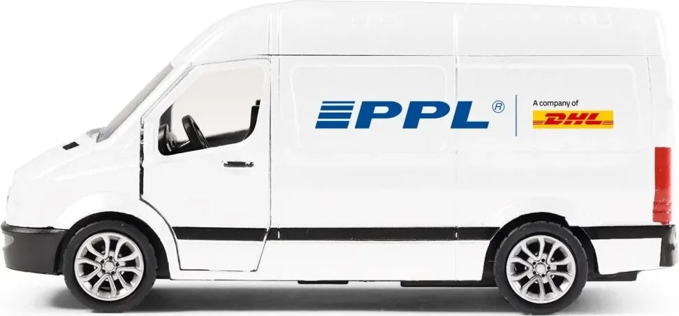 RAPPA Kovové autíčko PPL s otváracími dverami - 14 cm