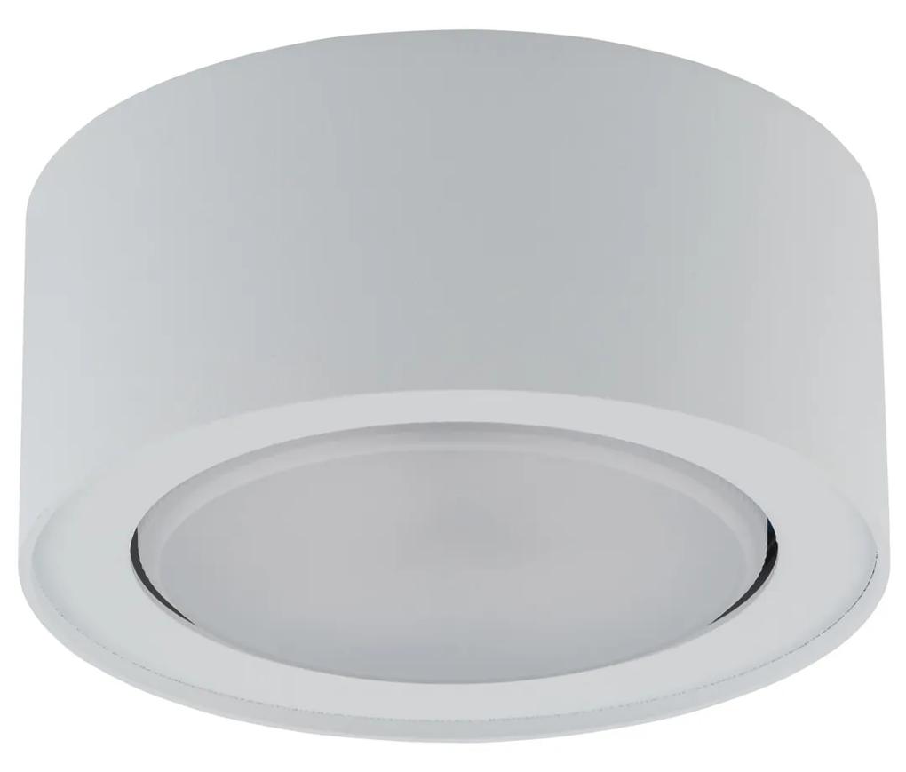 NOWODVORSKI Prisadené stropné osvetlenie FLEA, 1xGX53, 12W, 10cm, okrúhle, biele