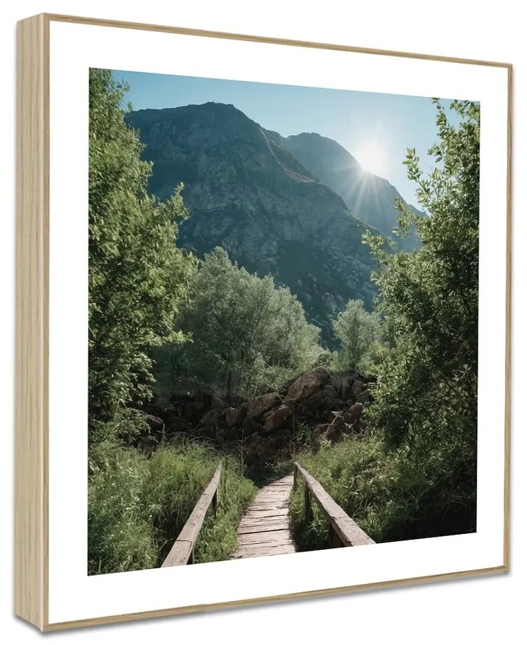 Obrazy v súprave 4 ks 30x30 cm Sunrise Hike