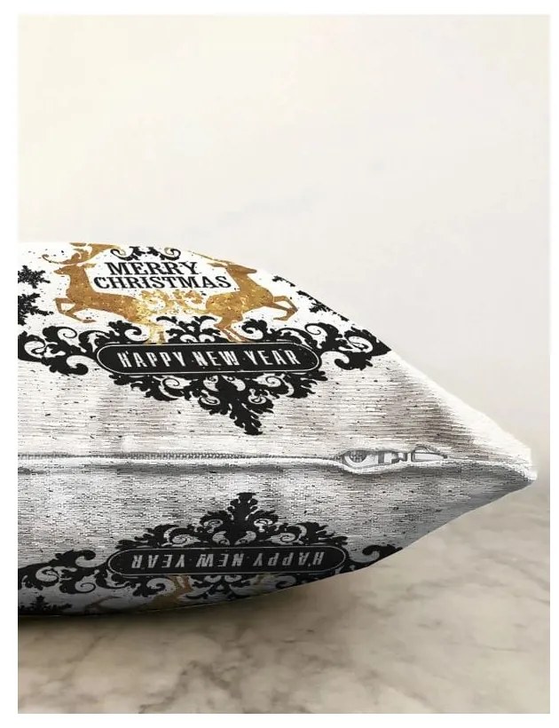 Obliečka na vankúš s vianočným motívom 43x43 cm – Mila Home