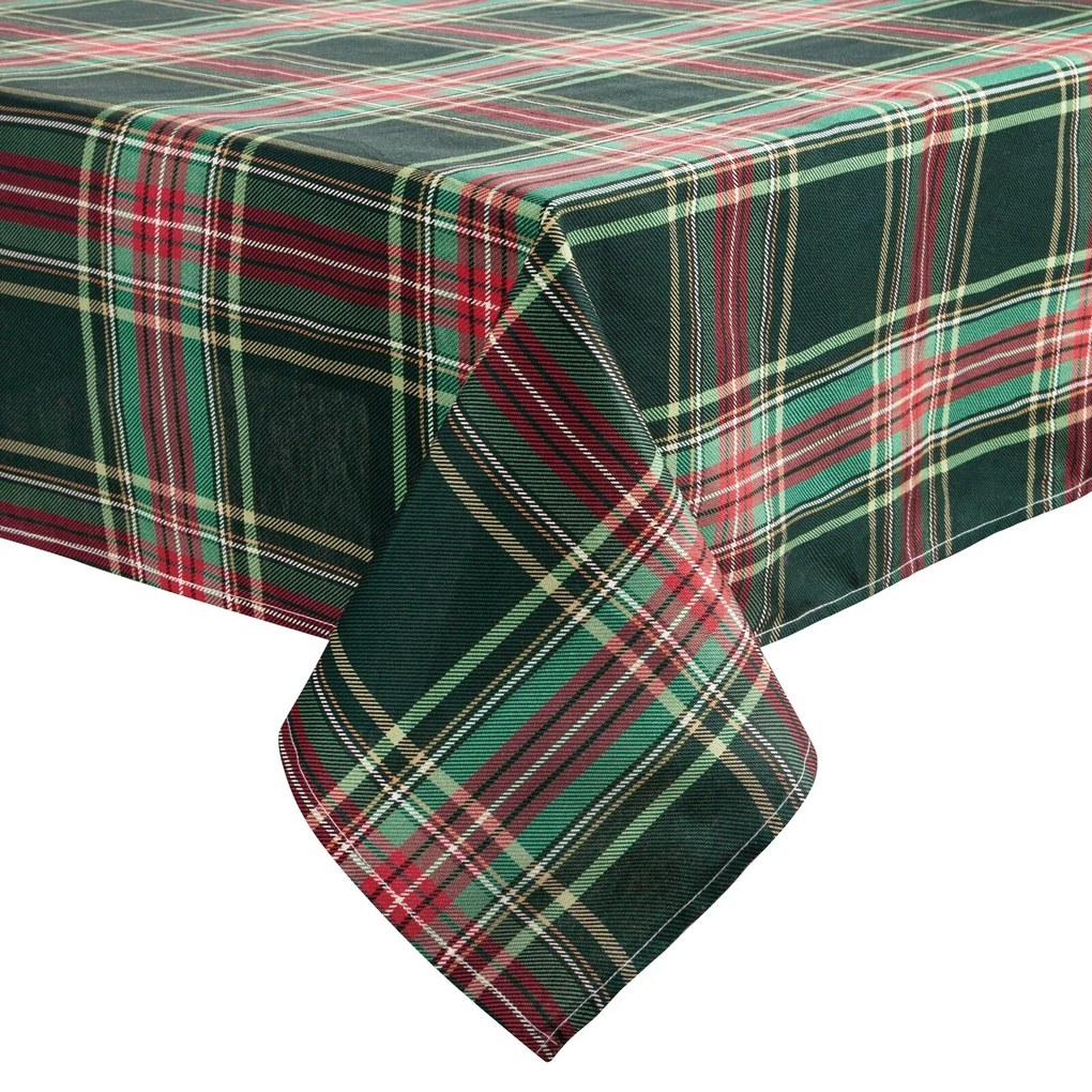 VIANOČNÝ OBRUS AURORA 145X300 CM VZOROVANÝ