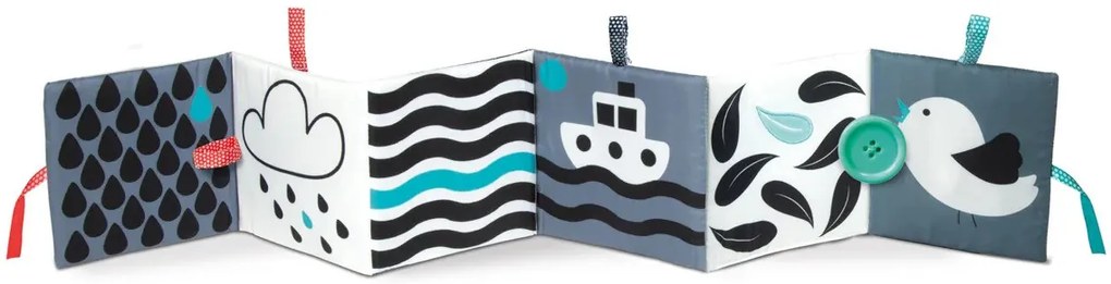 Clemmy baby - detská kontrastná knižka