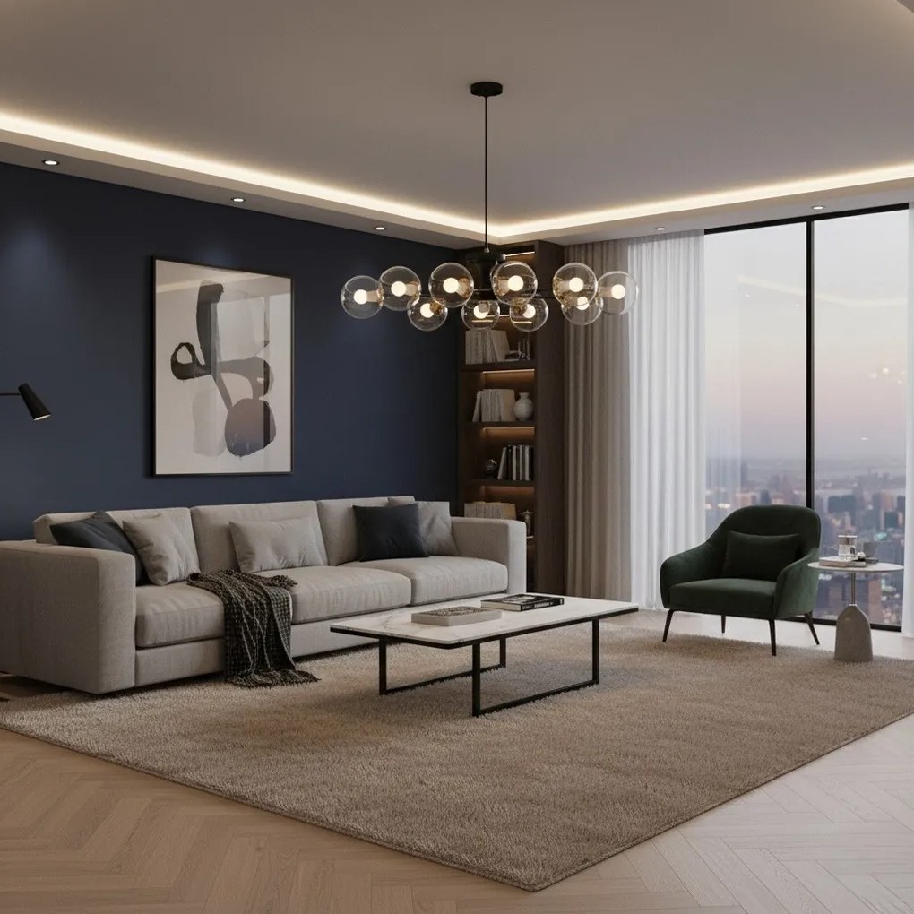 Stropní svítidlo Oldie I černé