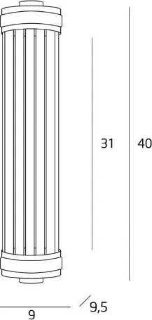 MAXLIGHT W0241 - Nástenné svietidlo FLORENCE 2xE14/40W/230V chróm