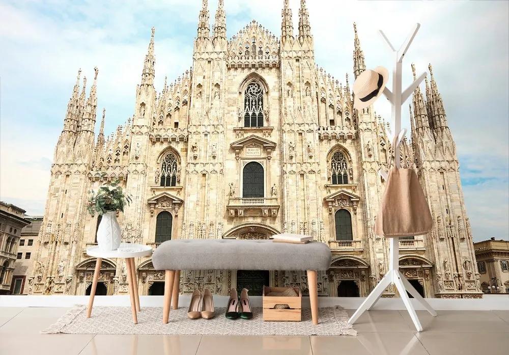 Samolepiaca fototapeta katedrála v Miláne - 375x250