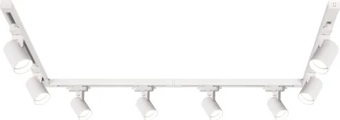 BRILAGI - Bodové svietidlo v lištovom systéme HUSKY 8xGU10/10W/230V 300 cm biela