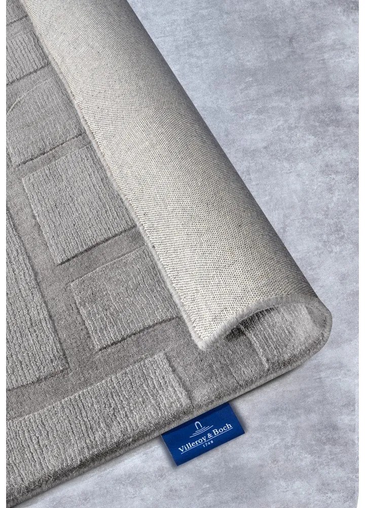 Sivý ručne tkaný vlnený behúň 80x250 cm Alexis – Villeroy&amp;Boch