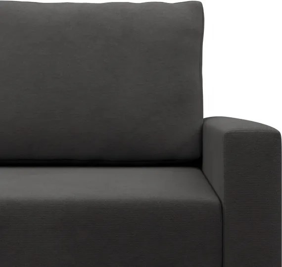 Sedacia súprava BLANK Comfort v tvare U sivá