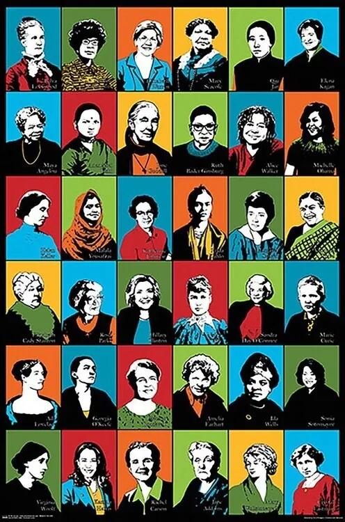 Plagát, Obraz - Feminist Icons, (61 x 91.5 cm)