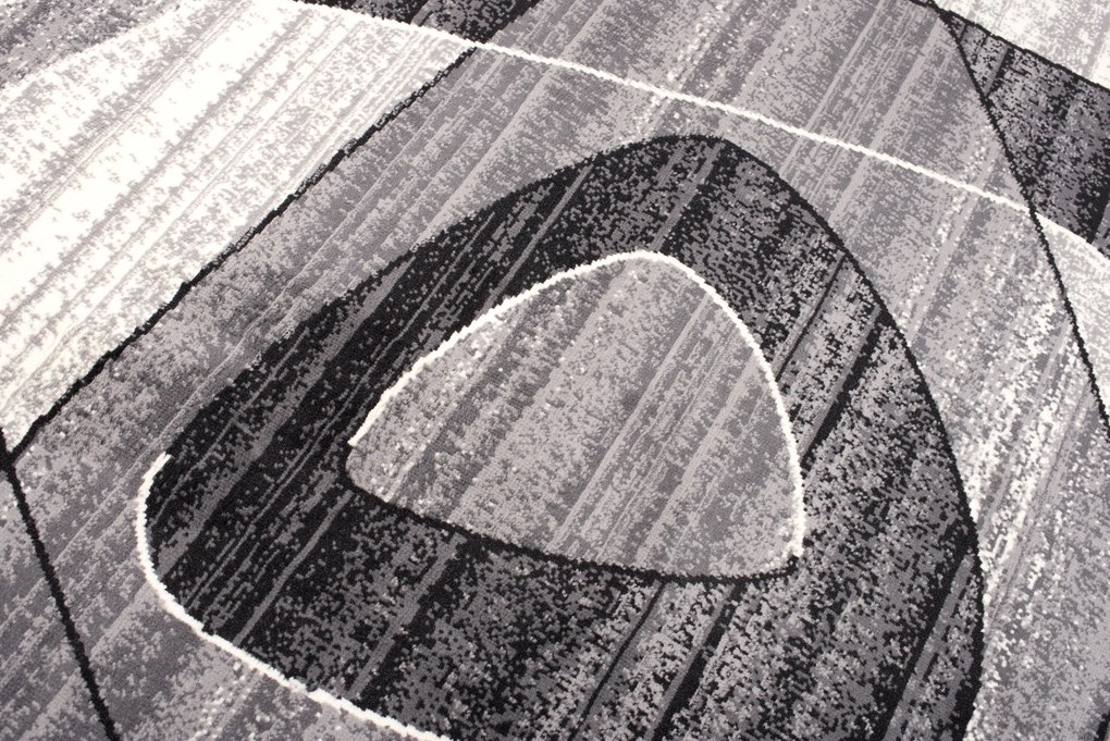 TA Koberec K858A TMAVO SIVÁ LACNÁ PP CRM Rozmer: 300x400 cm