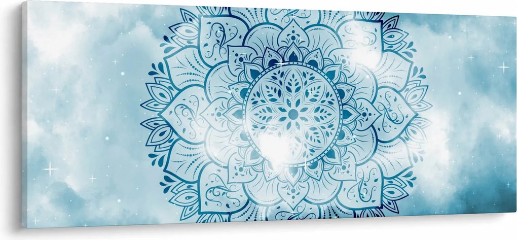Obraz - Nebeská mandala (120x50 cm)