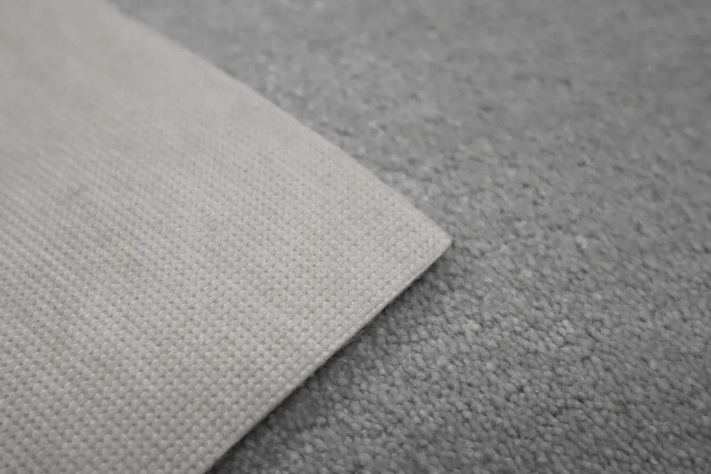 Lano - koberce a trávy Kusový koberec Nano Smart 880 sivý - 80x150 cm