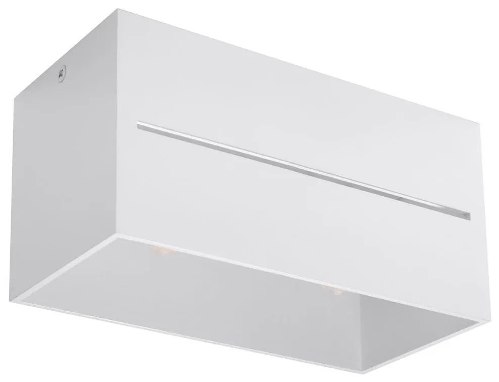 Sollux SL.0383 - Stropné svietidlo LOBO 2xG9/40W/230V biela