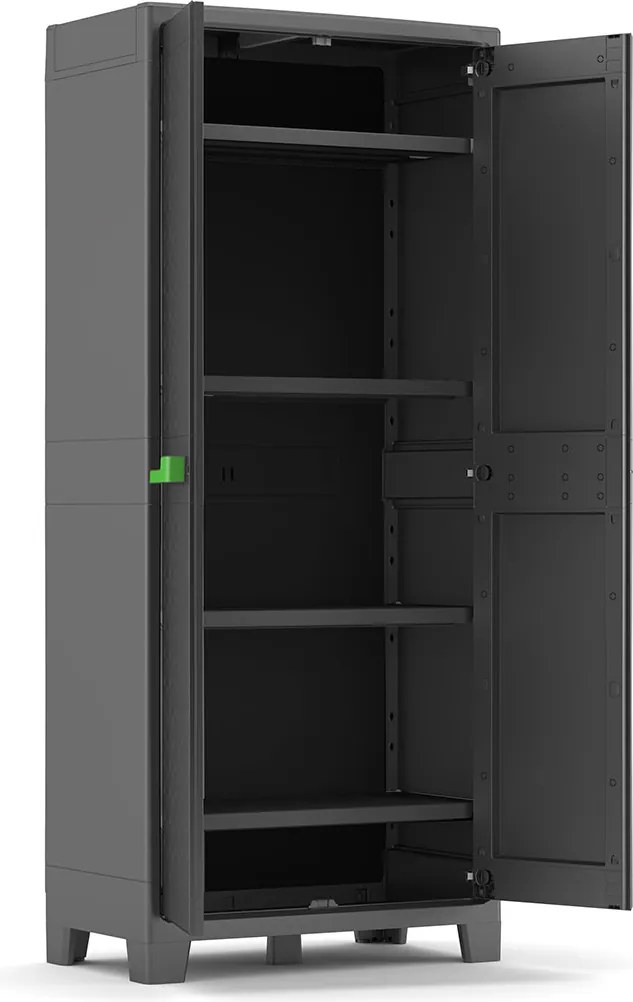 KIS-KETER Moby 97601000708 Vysoká šatníková skriňa, šírka 80 cm