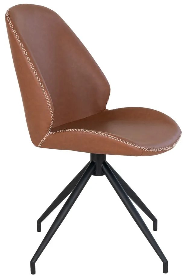 Koňakovohnedé jedálenské stoličky v súprave 2 ks Monte – House Nordic