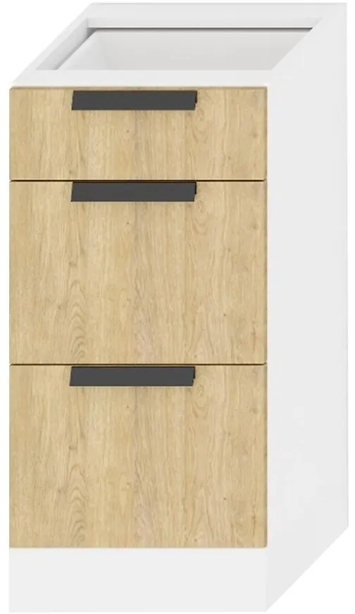 Kuchynská skrinka Denis d40s/3 dub london/biela