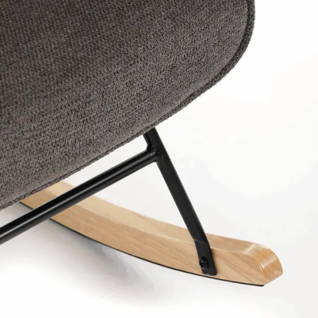Hojdacie kreslo sivé AK-373 GREY2