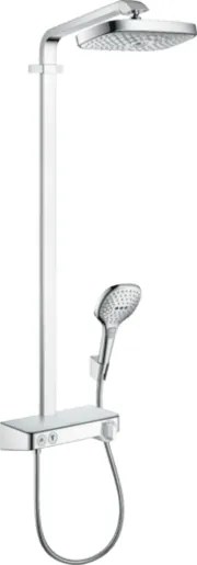 Hansgrohe Raindance Select E sprchový systém na stěnu s termostatickou batériou chróm 27126000