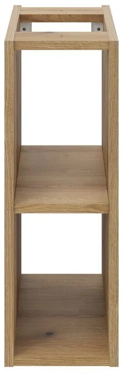 Závěsný koupelnový regál Nova Oak 20 cm dub coast evoke