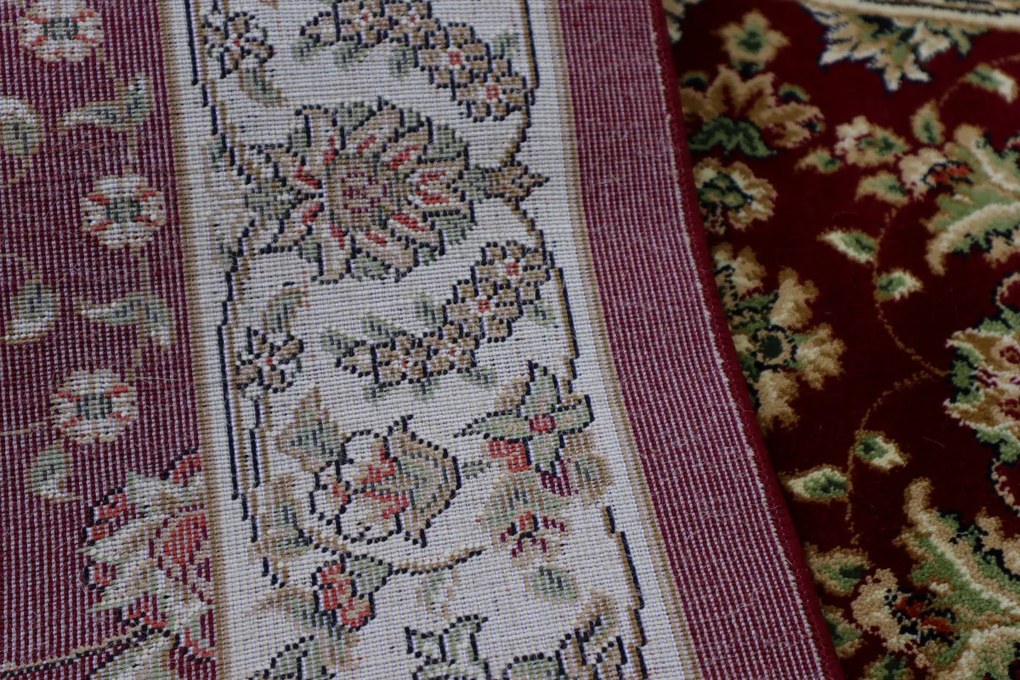 Berfin Dywany, Koberec behúň na mieru Anatolia 5378 B (Red), šíre 100 cm, červená, chodba / predsieň