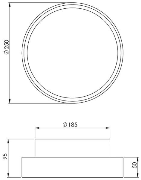 Fabas 3229/61/102 - Technické svietidlo HATTON 1xE27/42W/230V IP65