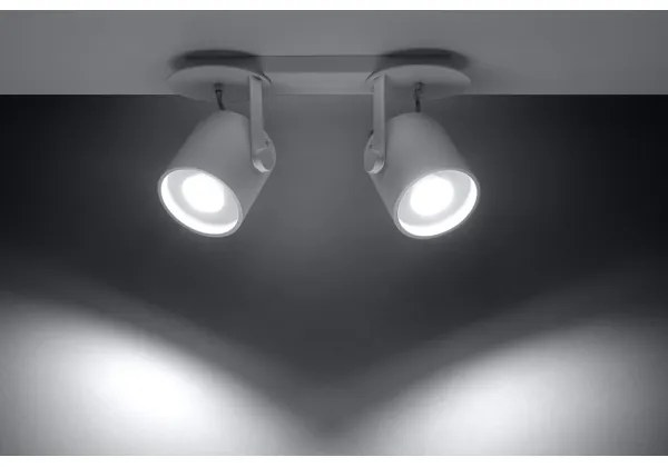 Bodové svietidlo LAROSA 2 2xGU10/40W/230V biela