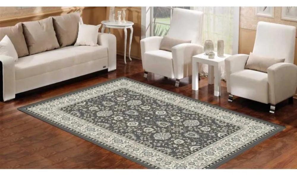 Kusový koberec klasický Abir sivý 60x100cm