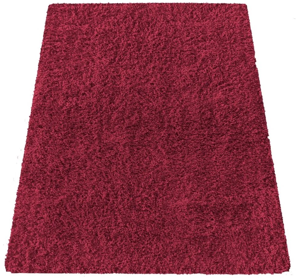 Štýlový koberec v červenej farbe Šírka: 60 cm | Dĺžka: 100 cm
