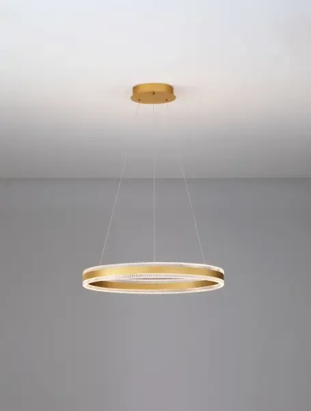 Moderný luster Alaro 1 Zlatá