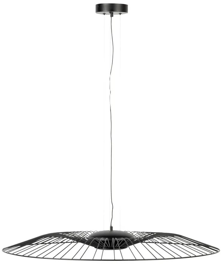 Čierne LED stmievateľné závesné svietidlo ø 90 cm Spider – Zuiver