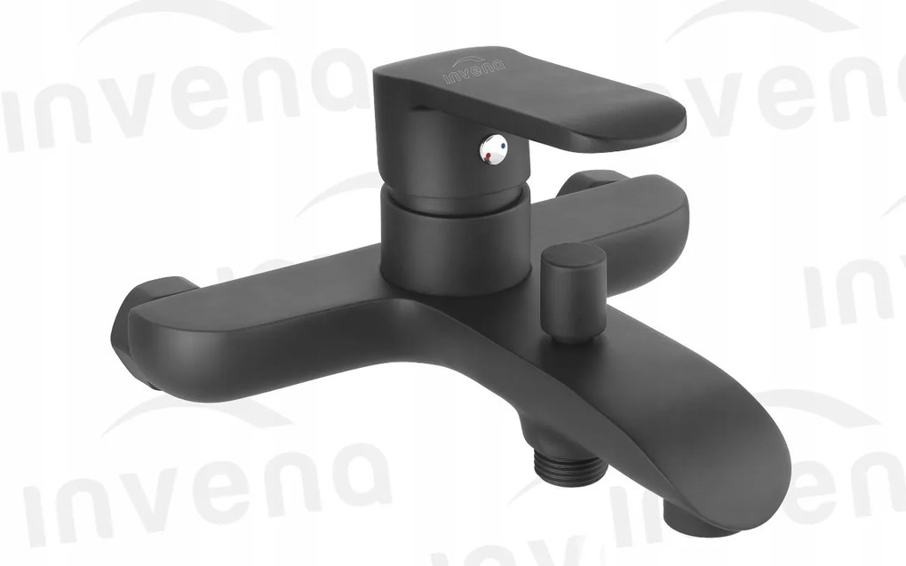 Invena Siros, vaňová batéria, čierna matná, INV-BW-90-004-A