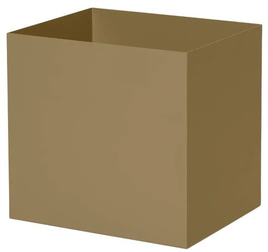 Ferm Living Truhlík na rastliny Plant Box Pot, olive