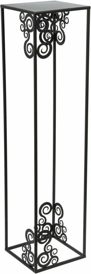 STOJAN NA KVETINÁČ FRAME 80X24X24 CM ČIERNA