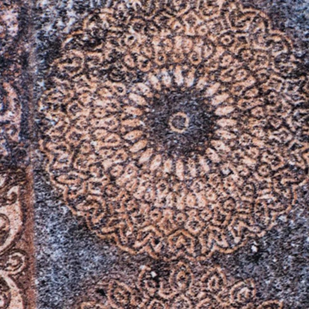 Ozdobný paraván Mandala Boho - 110x170 cm, trojdielny, obojstranný paraván 360°