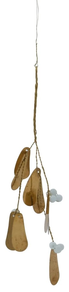 House Doctor Závesné kovové imelo Brass 17 cm