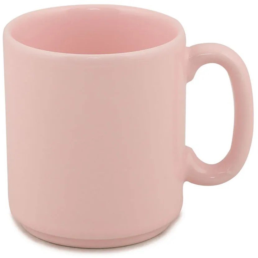 Súprava 6 ružových hrnčekov Kütahya Porselen Classic, 330 ml