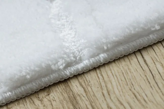 Sada kúpeľňových koberčekov SUPREME LINES línie, biela