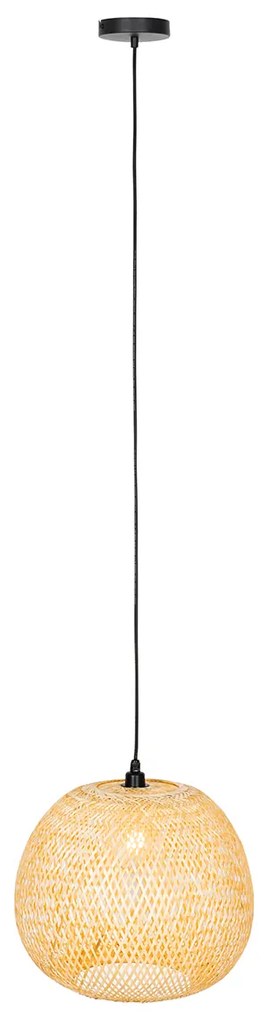 Orientálne vonkajšie závesné svietidlo bambus IP44 - Rafael