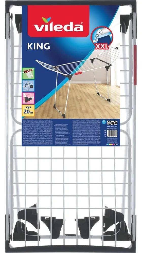 Sušiak na bielizeň King – Vileda