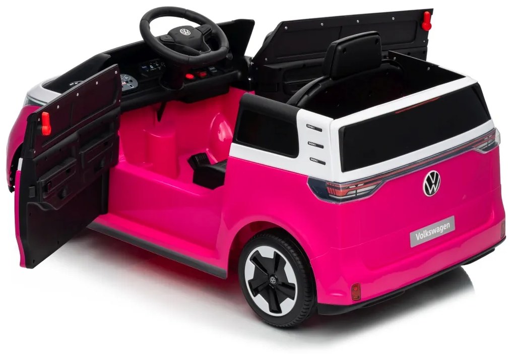 Detské elektrické autíčko Volkswagen ID. Buzz – ružové