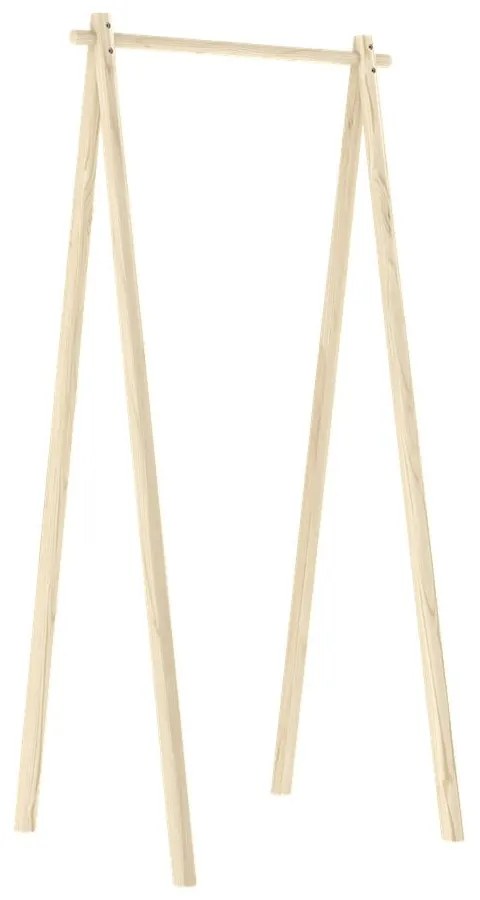 Stojan na oblečenie z borovicového dreva v prírodnej farbe Hongi - Karup Design