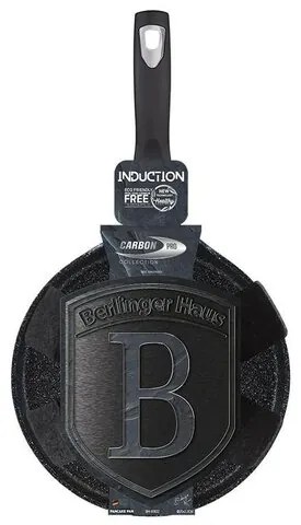 Berlinger Haus Panvica na palacinky s mramorovým povrchom Carbon PRO Line, 25 cm