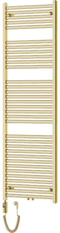Mexen Hades, elektrické vykurovacie teleso 1800 x 600 mm, 900 W, zlatá lesklá, W104-1800-600-2900-50