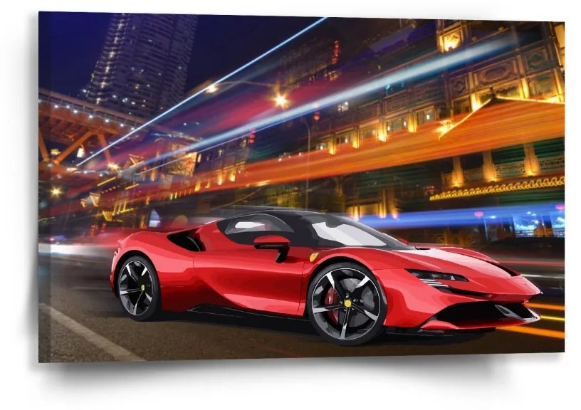 Sablio Obraz Ferrari na ulici - 60x40 cm