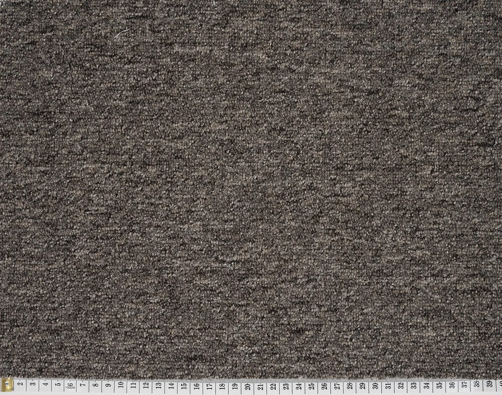 Associated Weavers, Koberec metráž Medusa 40, na mieru, šíře 4m, hnedá, ab (mriežka), chodba / predsieň