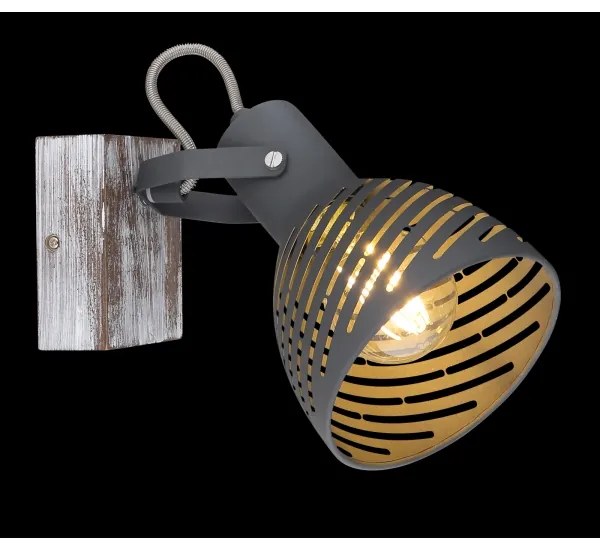 Globo 54661-1 - Nástenné bodové svietidlo MORI 1xE27/40W/230V