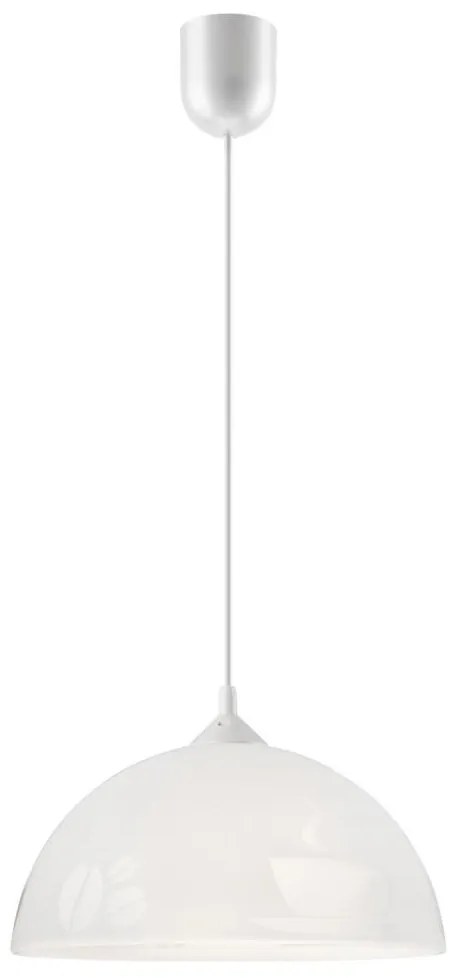 Luster na lanku 1xE27/60W/230V káva