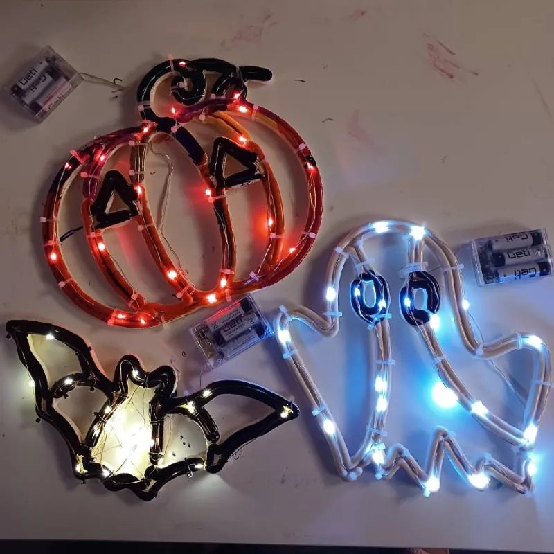 DECOLED Dýně, 30 cm, bílá