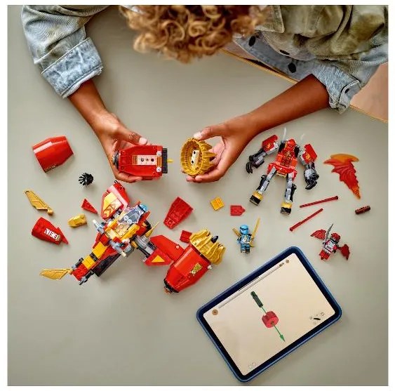 Lego®  Ninjago 71830 Kaiov búrkový jazdec a drak  (100396837)