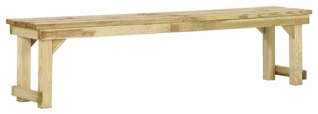 vidaXL Záhradná lavička 180 cm impregnovaná borovica